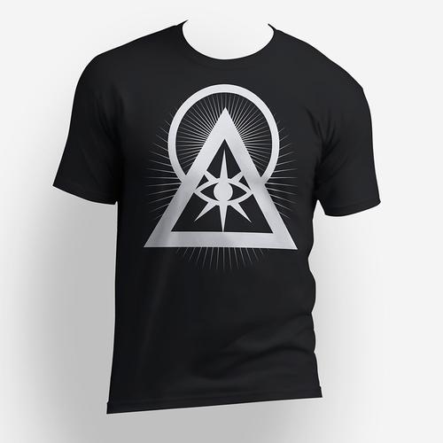 Illuminati Insignia T-shirt | Illuminati T-shirt | Illuminati Eye Triangle T-shirt 
